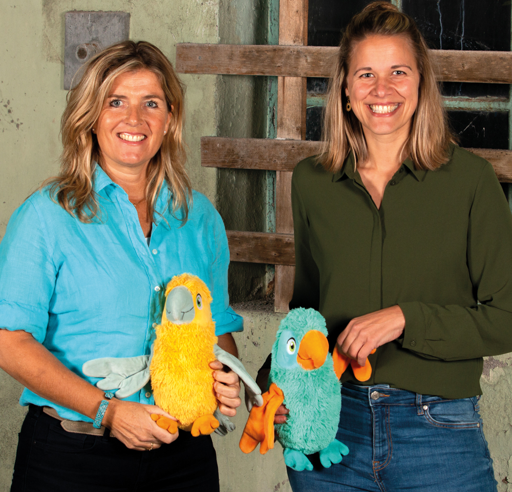 mamagaai-papagaai | Marieke Martens en Eva Zoutenbier